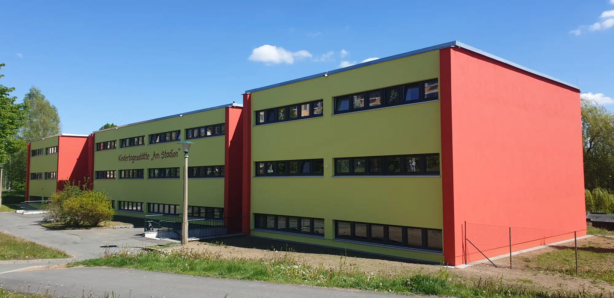 Kita am Stadion in Oelsnitz